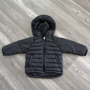 ZARA Baby Boy black puffer jacket size 12/18 months